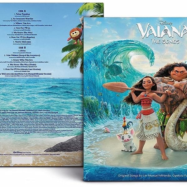 SOUNDTRACK - VAIANA ocean blue vinyl LP
