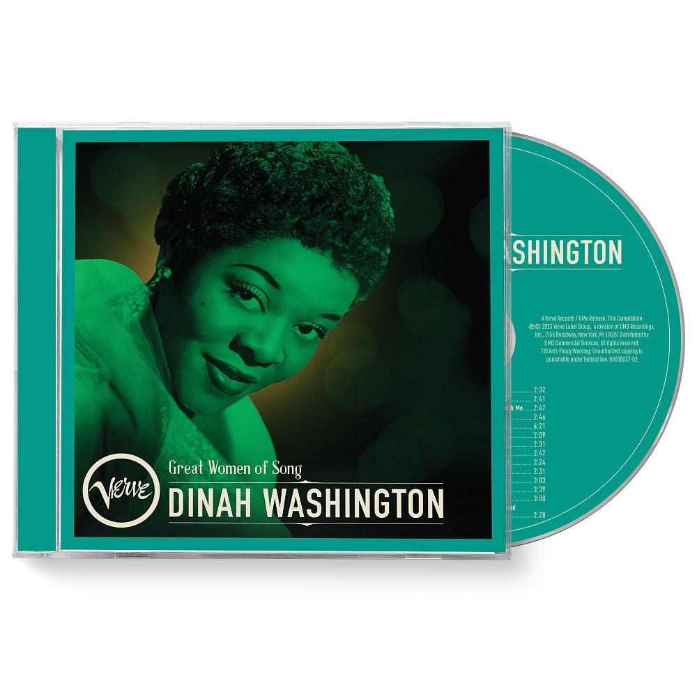 WASHINGTON DINAH - GREAT WOMEN OF SONG CD