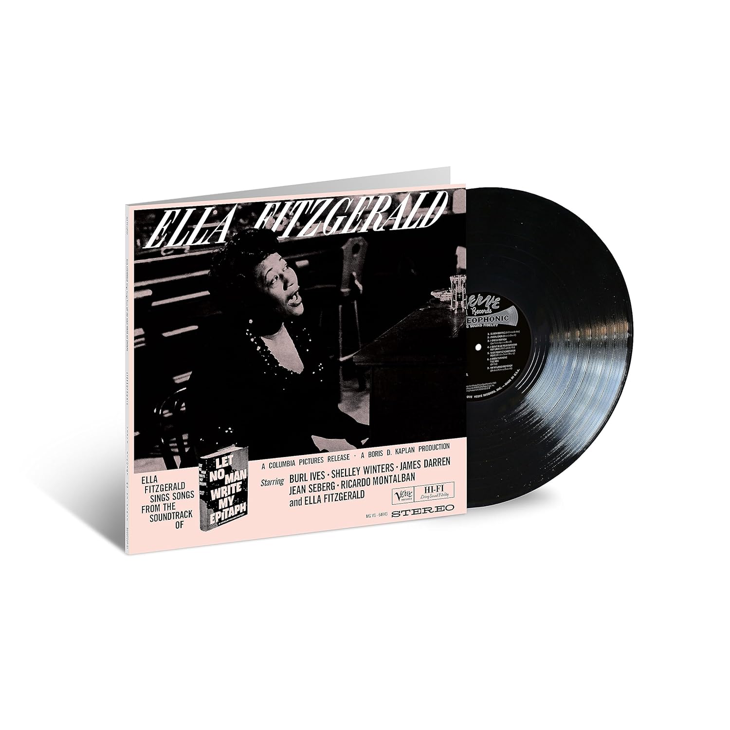 FITZGERALD ELLA - LET NO MAN WRITE MY EPITAPH LP
