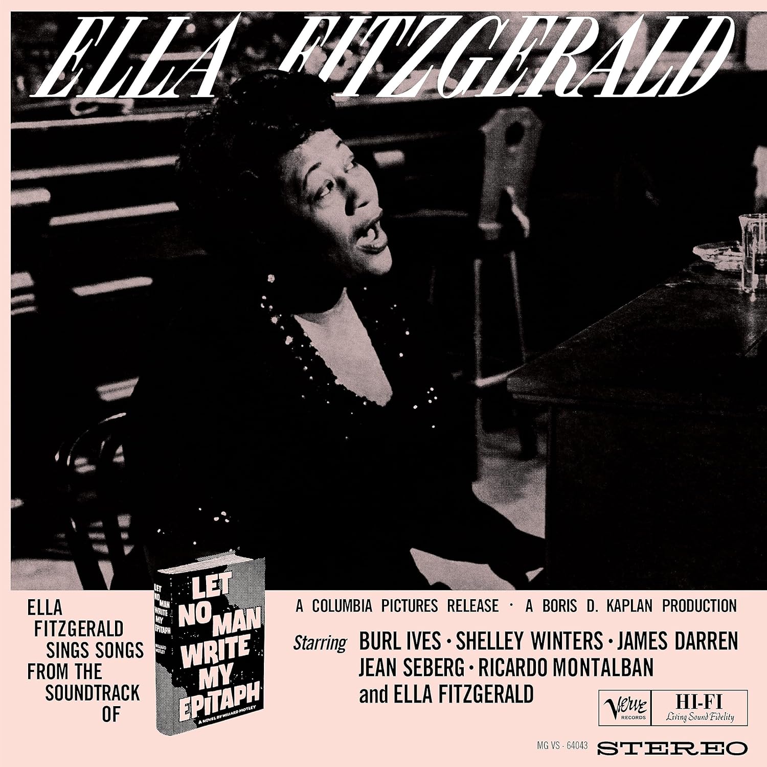 FITZGERALD ELLA - LET NO MAN WRITE MY EPITAPH LP - Slika 2
