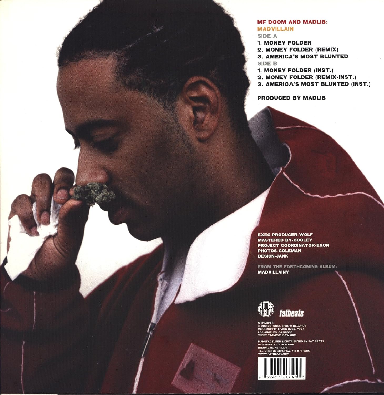 MADVILLAIN - MONEY FOLDER LP - Slika 2