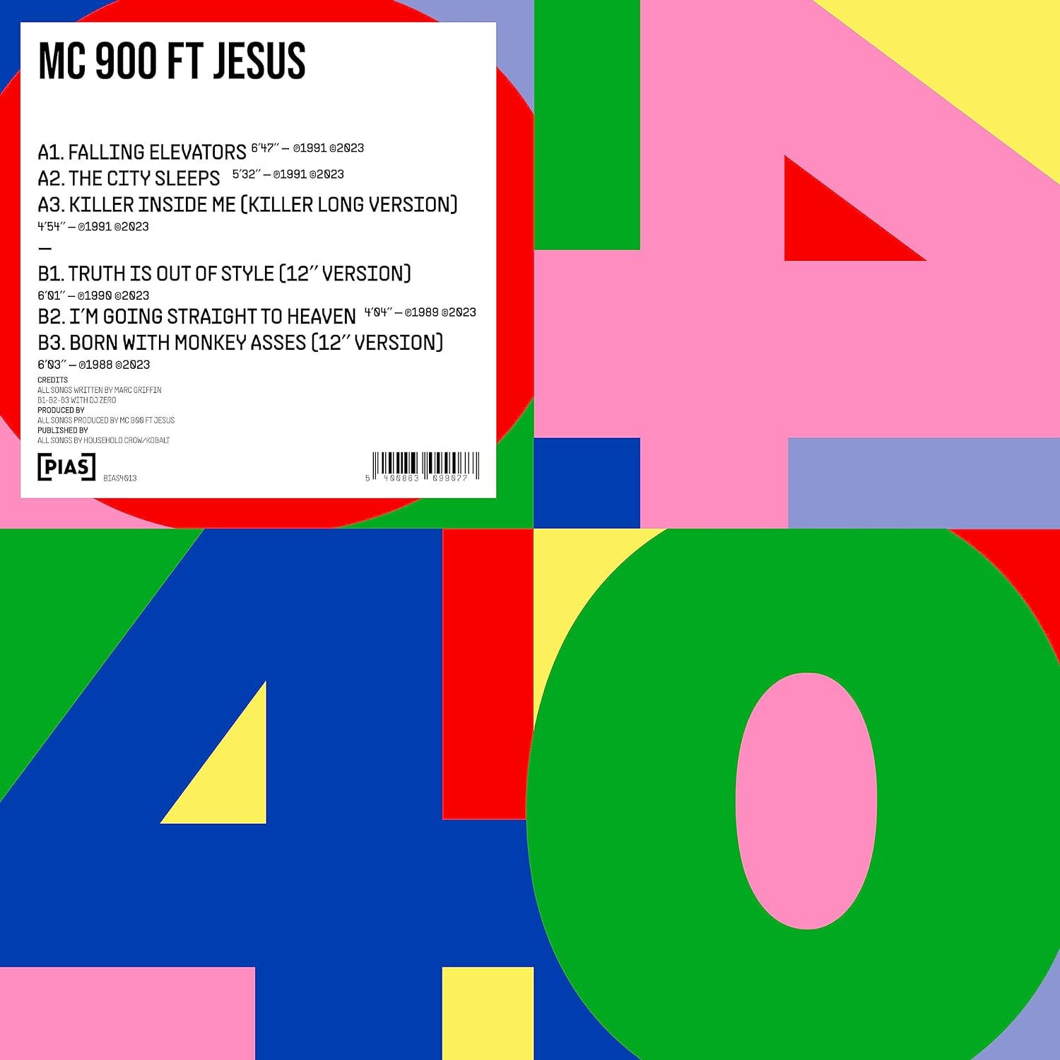 MC 900 FT JESUS - PIAS 40 LP