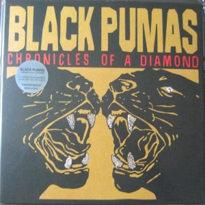 BLACK PUMAS - CHRONICLES OF A DIAMOND transparent red vinyl LP