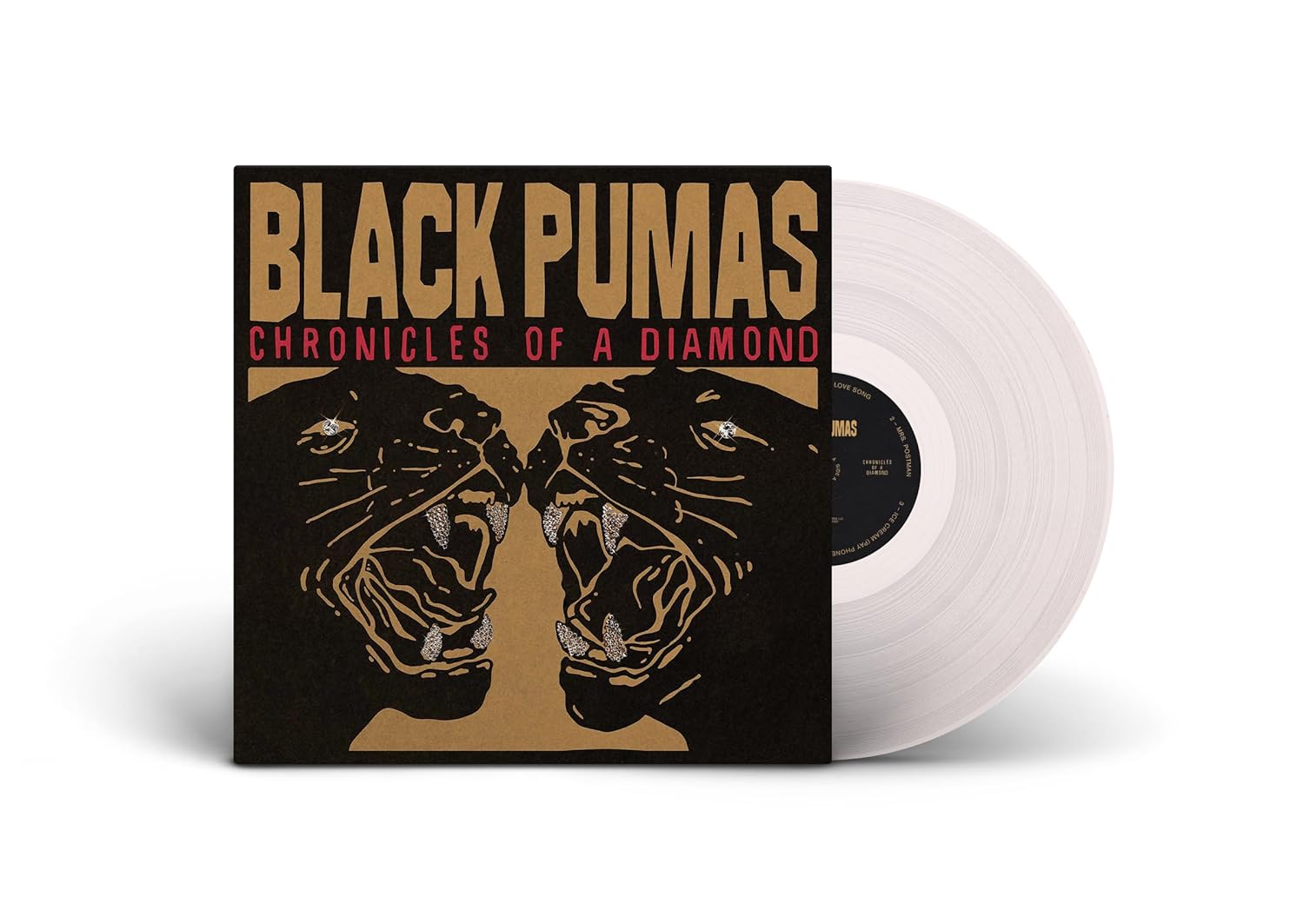 BLACK PUMAS - CHRONICLES OF A DIAMOND clear vinyl LP