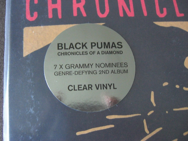 BLACK PUMAS - CHRONICLES OF A DIAMOND clear vinyl LP - Slika 3