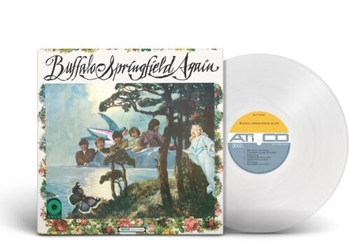 BUFFALO SPRINGFIELD - BUFFALO SPRINGFIELD AGAIN (Rocktober) ltd crystal clear vinyl LP