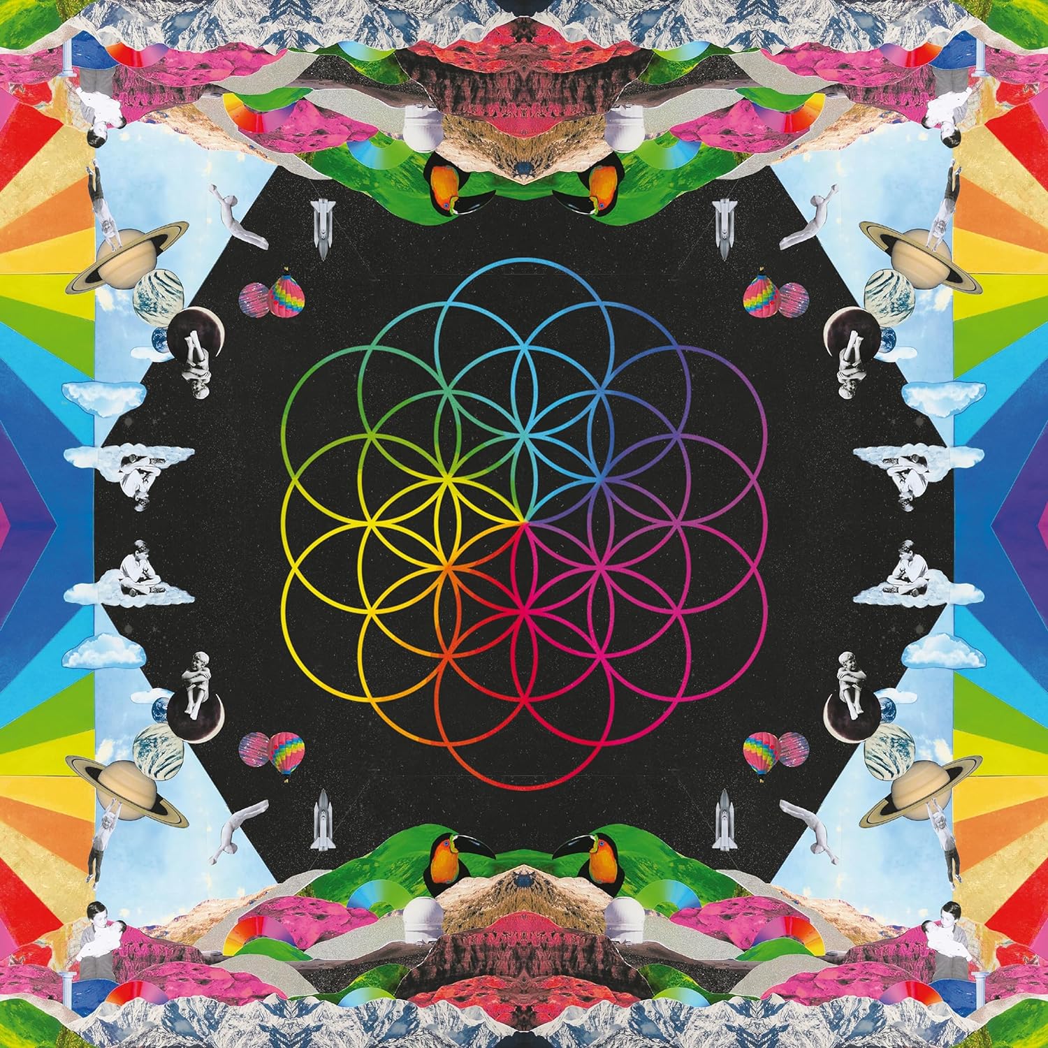 COLDPLAY - HEAD FULL OF DREAMS ltd coloured vinyl LP