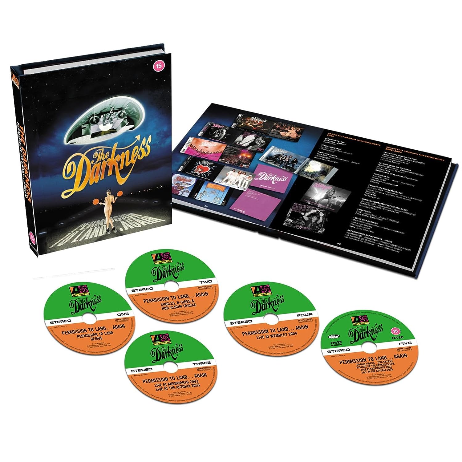 DARKNESS - PERMISSION TO LAND ... AGAIN CD BOX