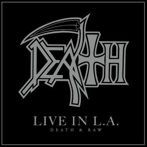 DEATH - LIVE IN L.A. splatter   LP2