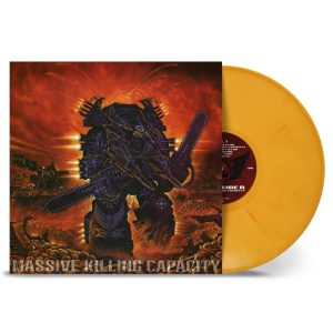 DISMEMBER - MASSIVE KILLING CAPACITY yellow/orange merbled vinyl LP