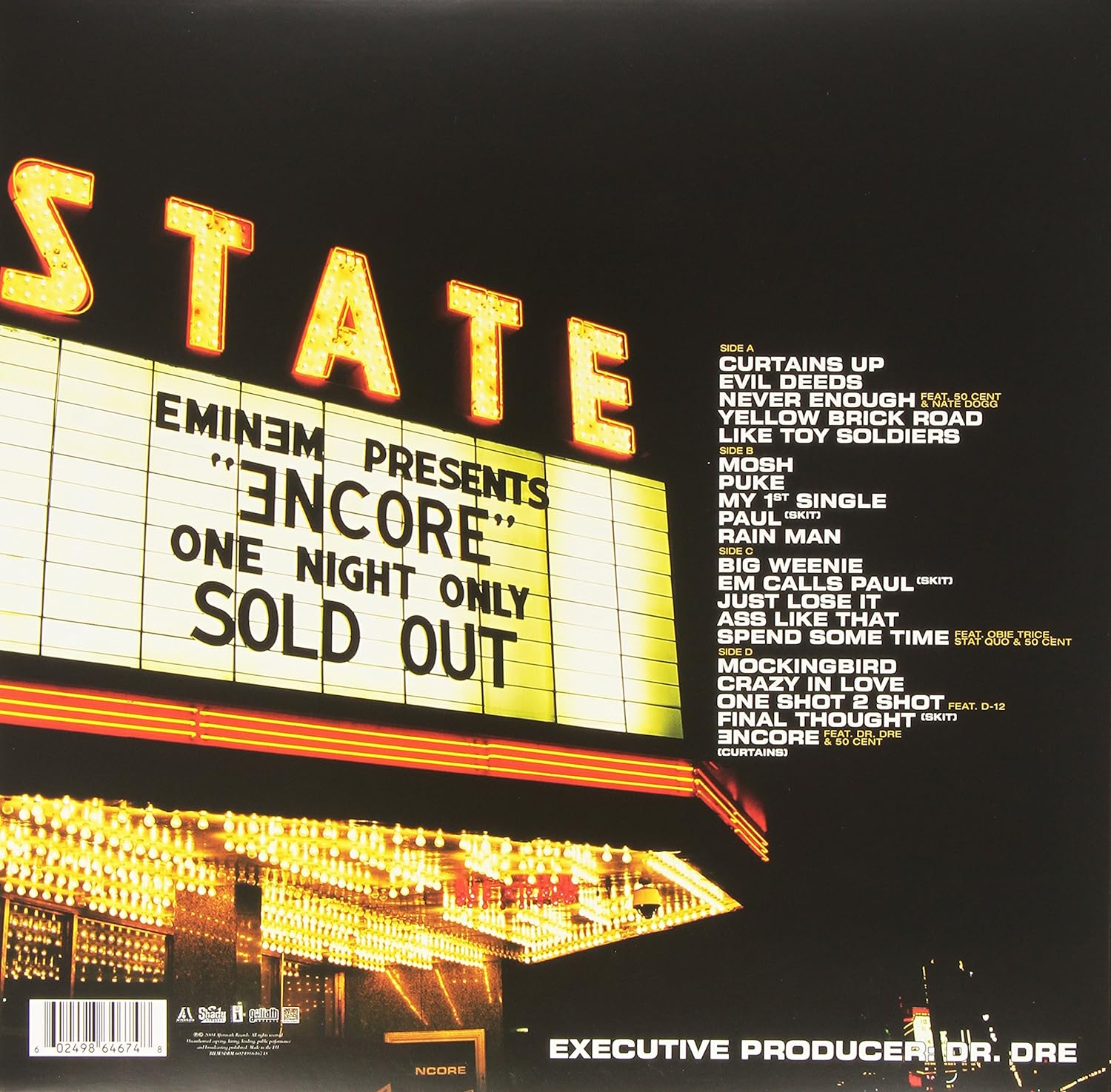 EMINEM - ENCORE LP2 - Slika 2