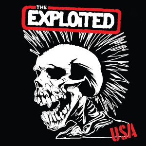 EXPLOITED - USA SP BLUE ltd blue vinyl 07"S