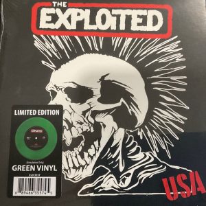 EXPLOITED - USA SP ltd green vinyl  07"S