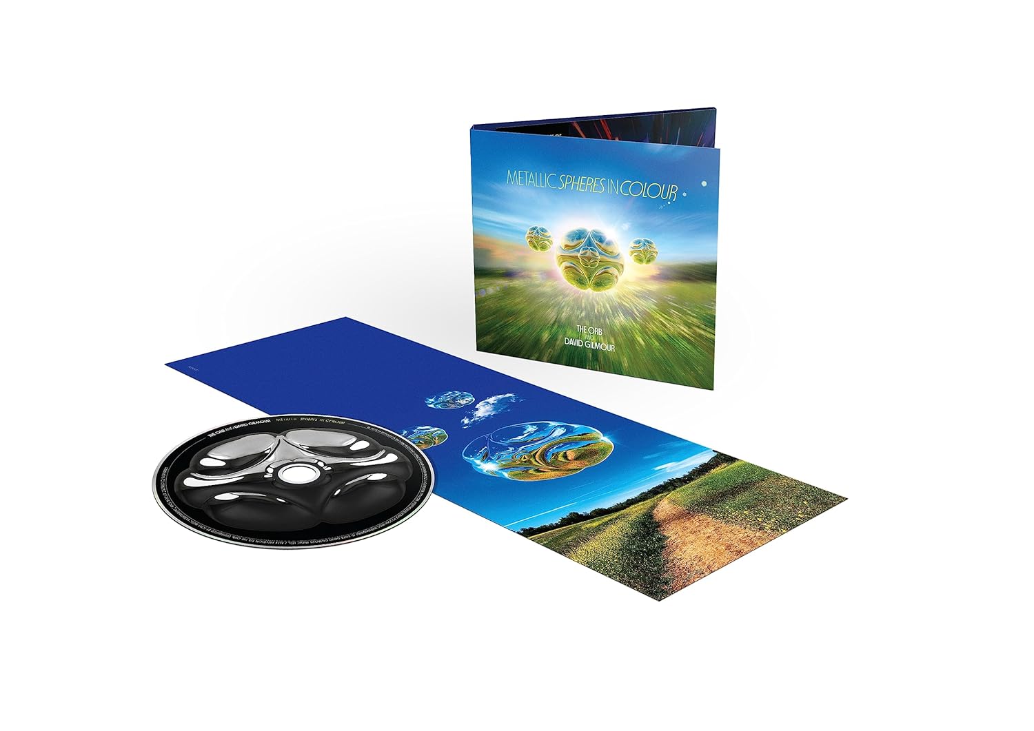 ORB AND DAVID GILMOUR - METALLIC SPHERES IN COLOUR CD