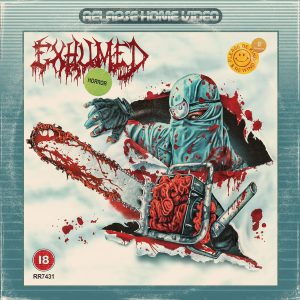 EXHUMED - HORROR custom quad with splatter edition vinyl LP