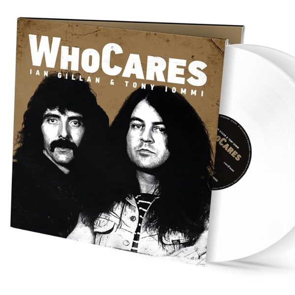 GILLAN IAN & TOMMY IOMMY - WHO CARES white   LP