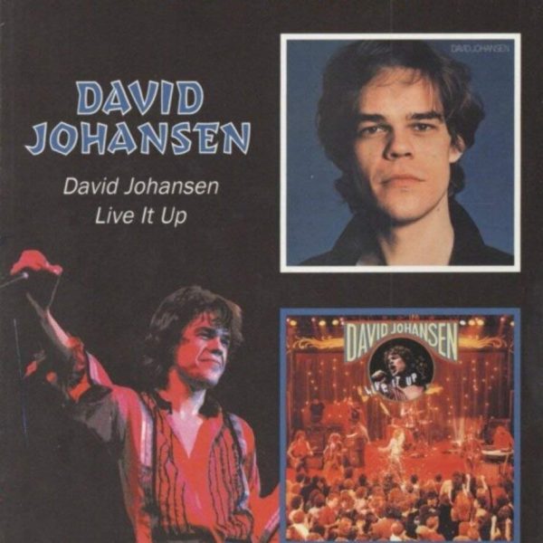 JOHANSEN DAVID - DAVID JOHANSEN/LIVE IT UP CD