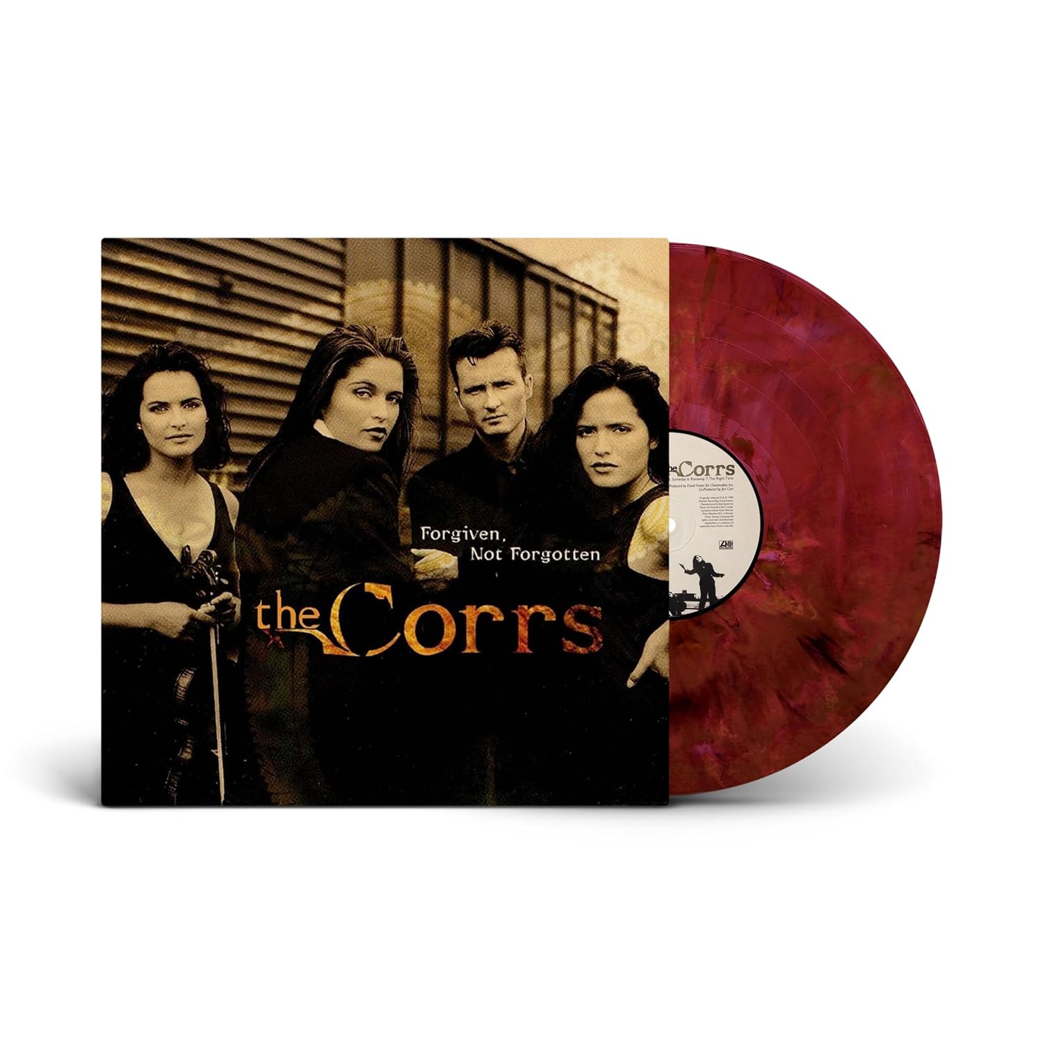 CORRS - FORGIVEN, NOT FORGOTTEN ltd colored vinyl LP