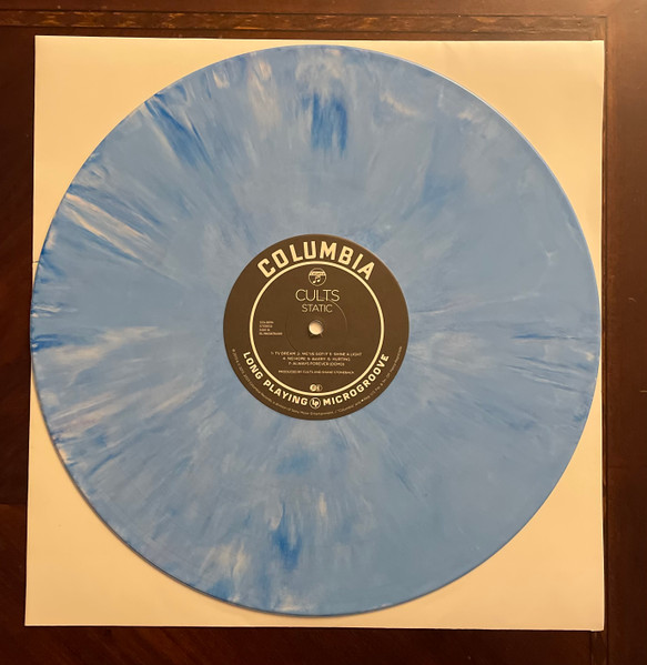 CULTS - STATIC 10 anniversary blue vinyl LP - Slika 2