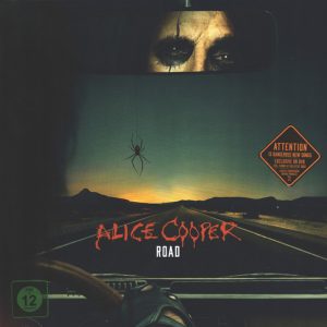 COOPER ALICE - ROAD ltd transparent orange marbled vinyl LP2/DVD