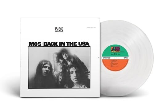 MC5 - BACK IN THE USA (Rocktober ltd crystal clear vinyl LP)
