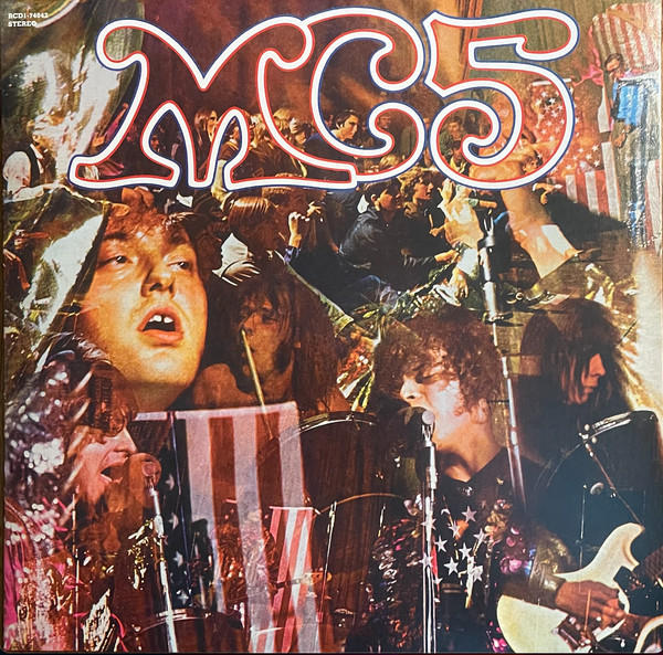 MC5 - KICK OUT THE JAMS clear & red splatter vinyl LP
