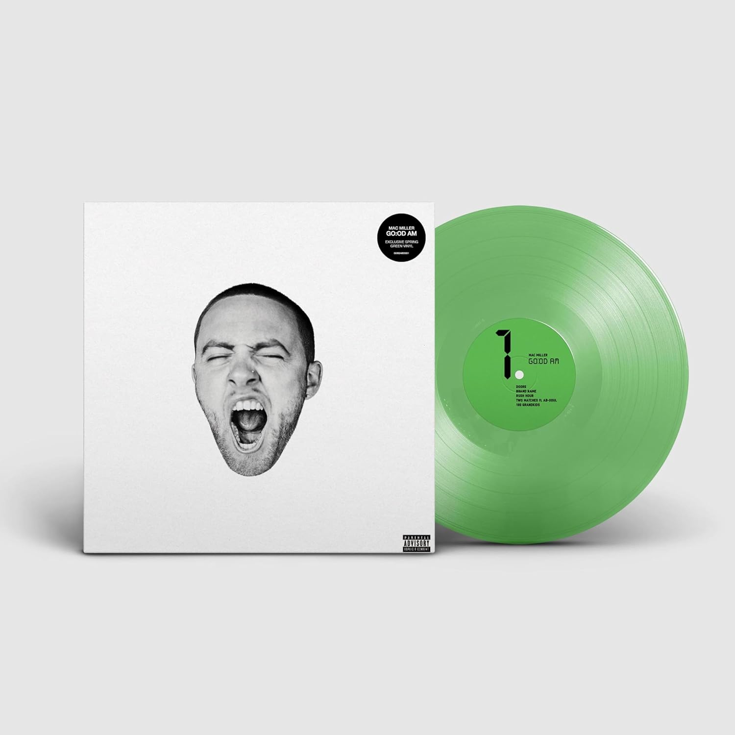 MILLER MAC - GO:OD AM bright green vinyl LP2