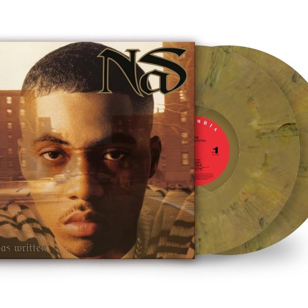 NAS - IT WAS WRITTEN gold and black marble vinyl LP2