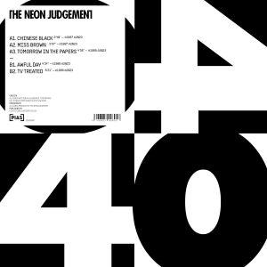 NEON JUDGEMENT - 40 ANS PIAS   LP