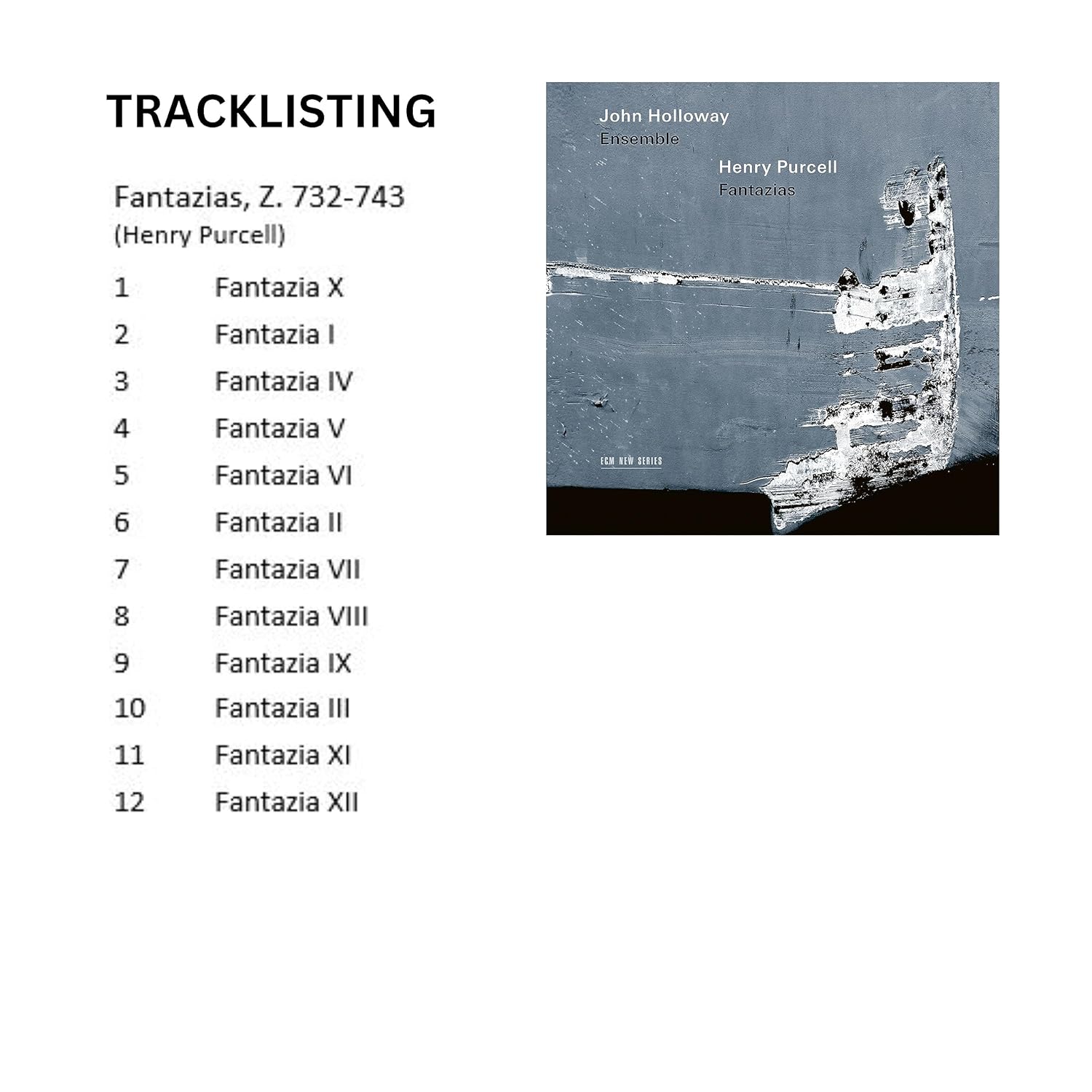HOLLOWAY JOHN - PURCELL-FANTAZIAS CD - Slika 2