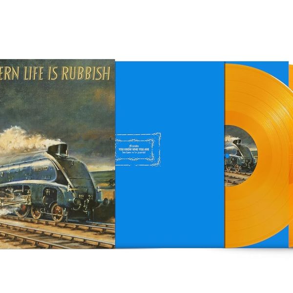 BLUR - MODERN LIFE IS RUBBISH ltd orange vinyl LP2
