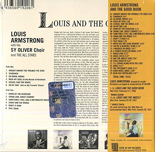 ARMSTRONG LOUIS - LOUIS AND THE GOOD BOOK CD - Slika 2