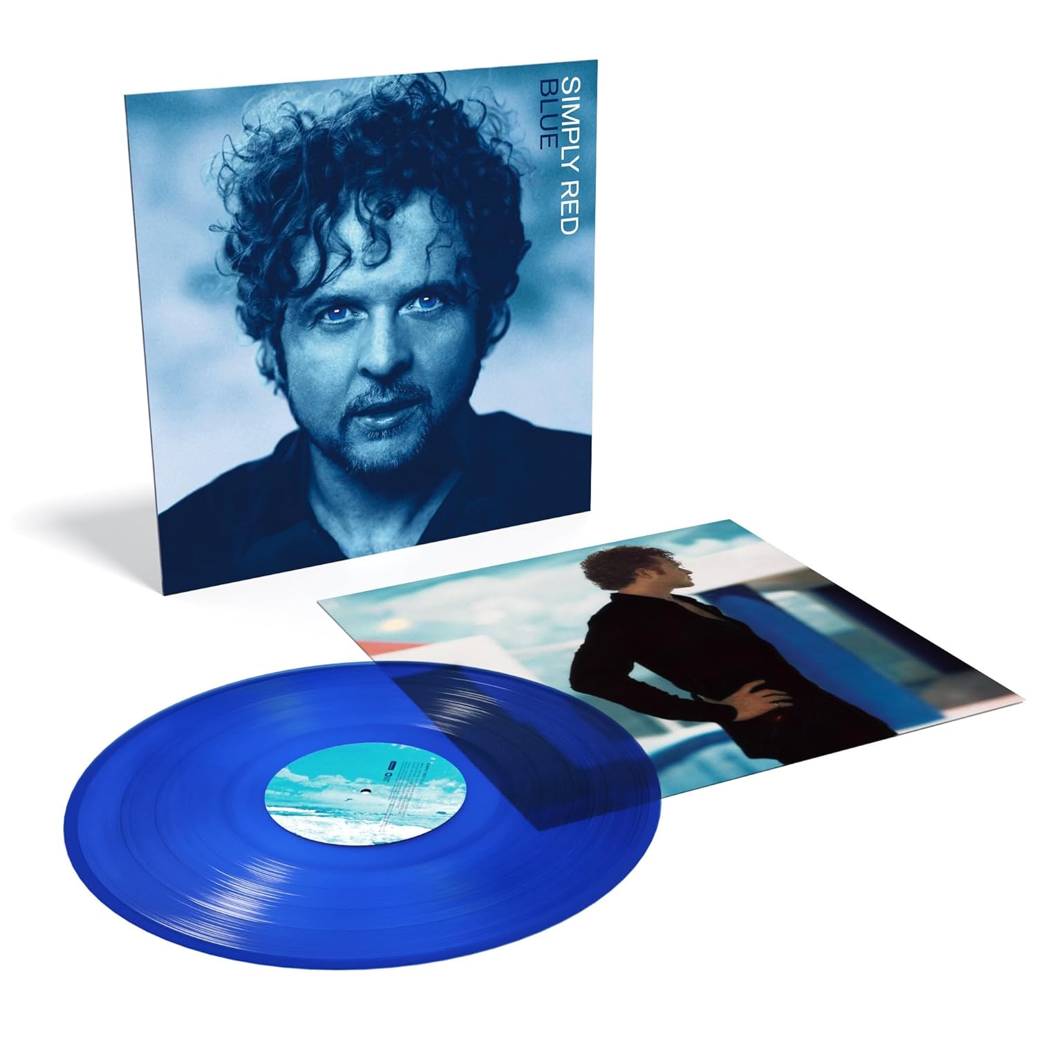 SIMPLY RED - BLUE transarent blue vinyl LP