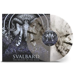 SVALBARD - WEIGHT OF THE MASK crystal clear/black marble vinyl LP