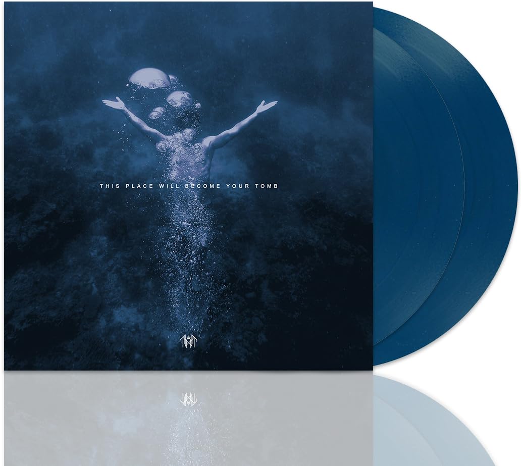 SLEEP TOKEN - THIS PLACE WILL BECOME YOUR TOMB blue & green marble vinyl LP2