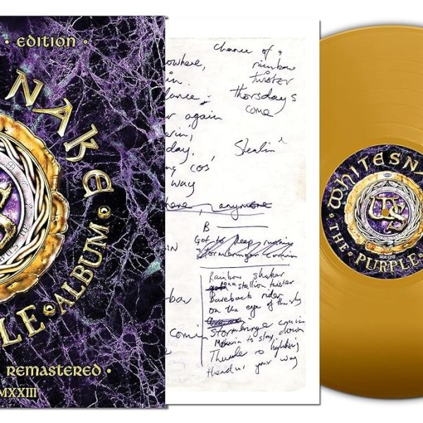 WHITESNAKE - PURPLE ALBUM ltd gold vinyl LP2