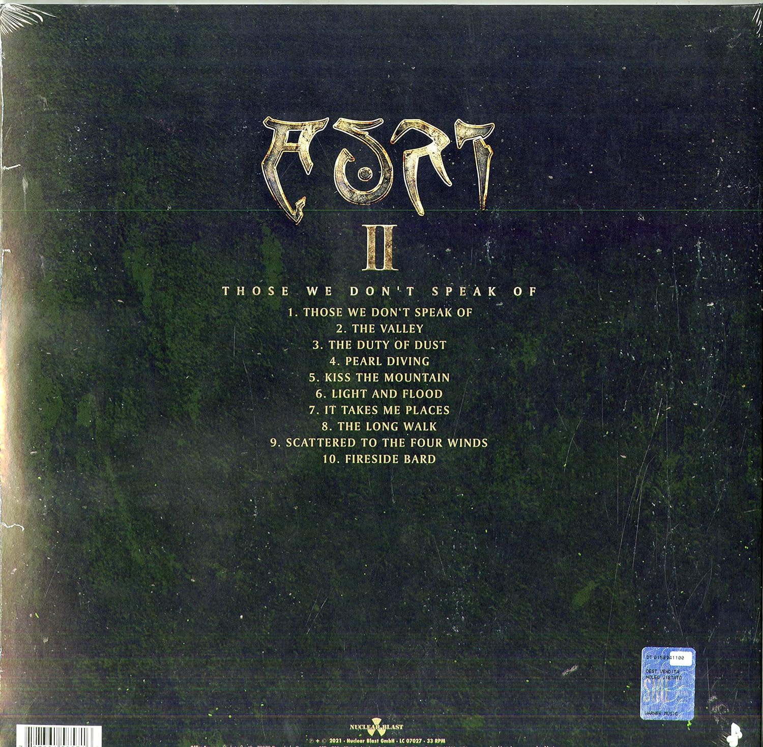 AURI - II THOSE WE DON'T SPEAK OF (Red-Gold vinyl)LP - Slika 2