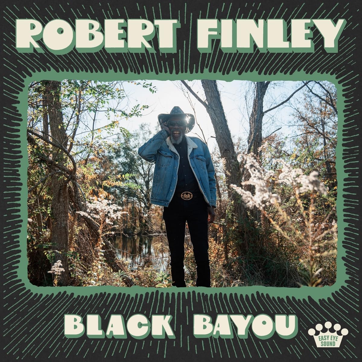 FINLEY ROBERT - BLACK BAYOU green & black splatter vinyl LP