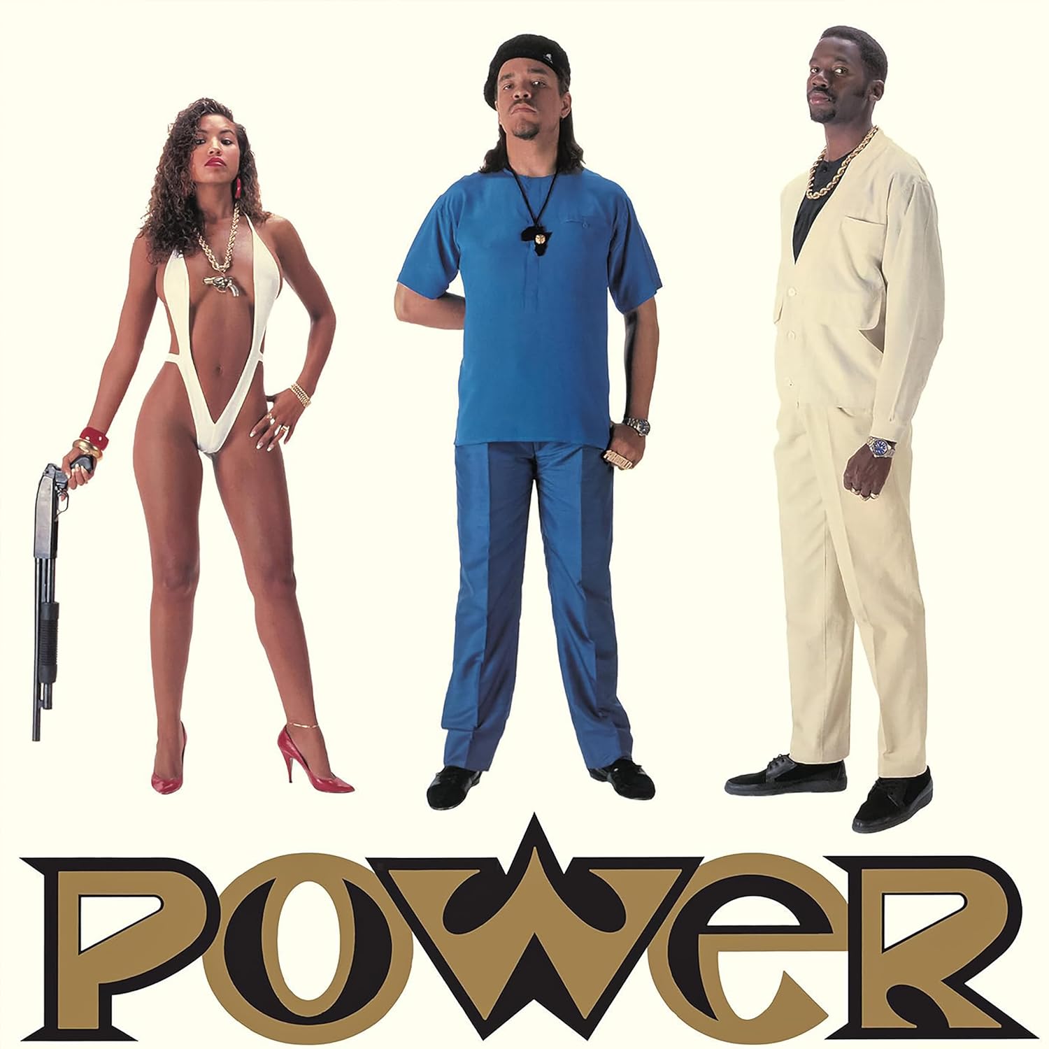 ICE T - POWER gold vinyl LP