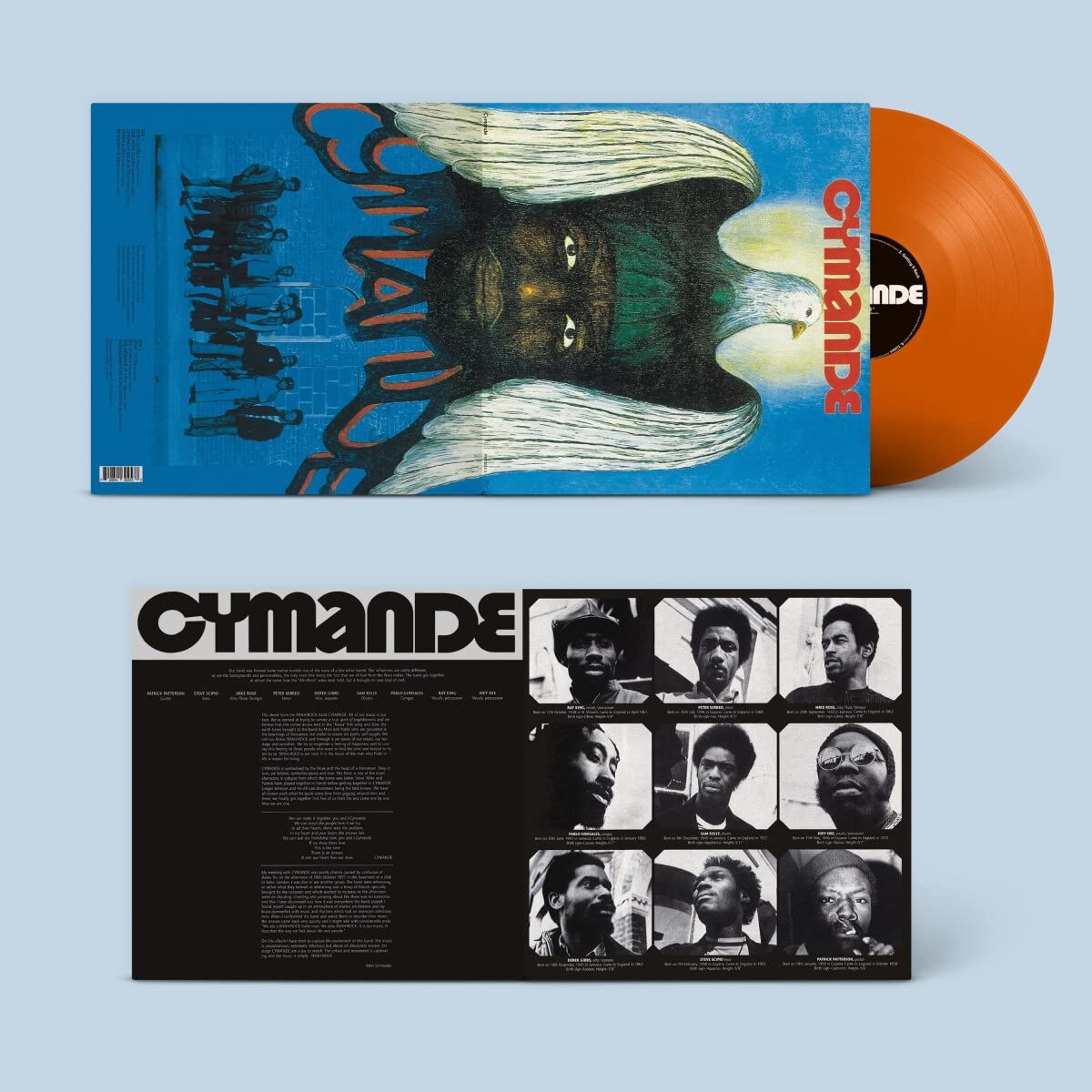 CYMANDE - CYMANDE orange vinyl LP