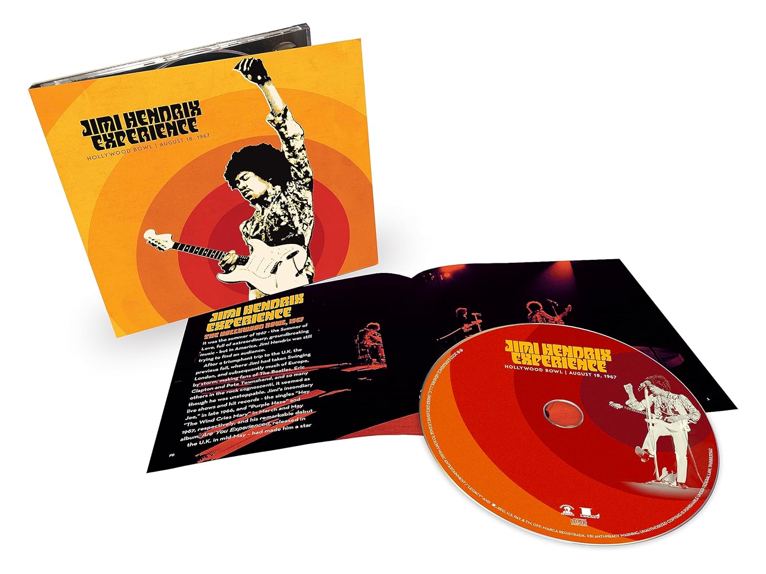 HENDRIX JIMI - LIVE AT HOLLYWOOD 67 CD