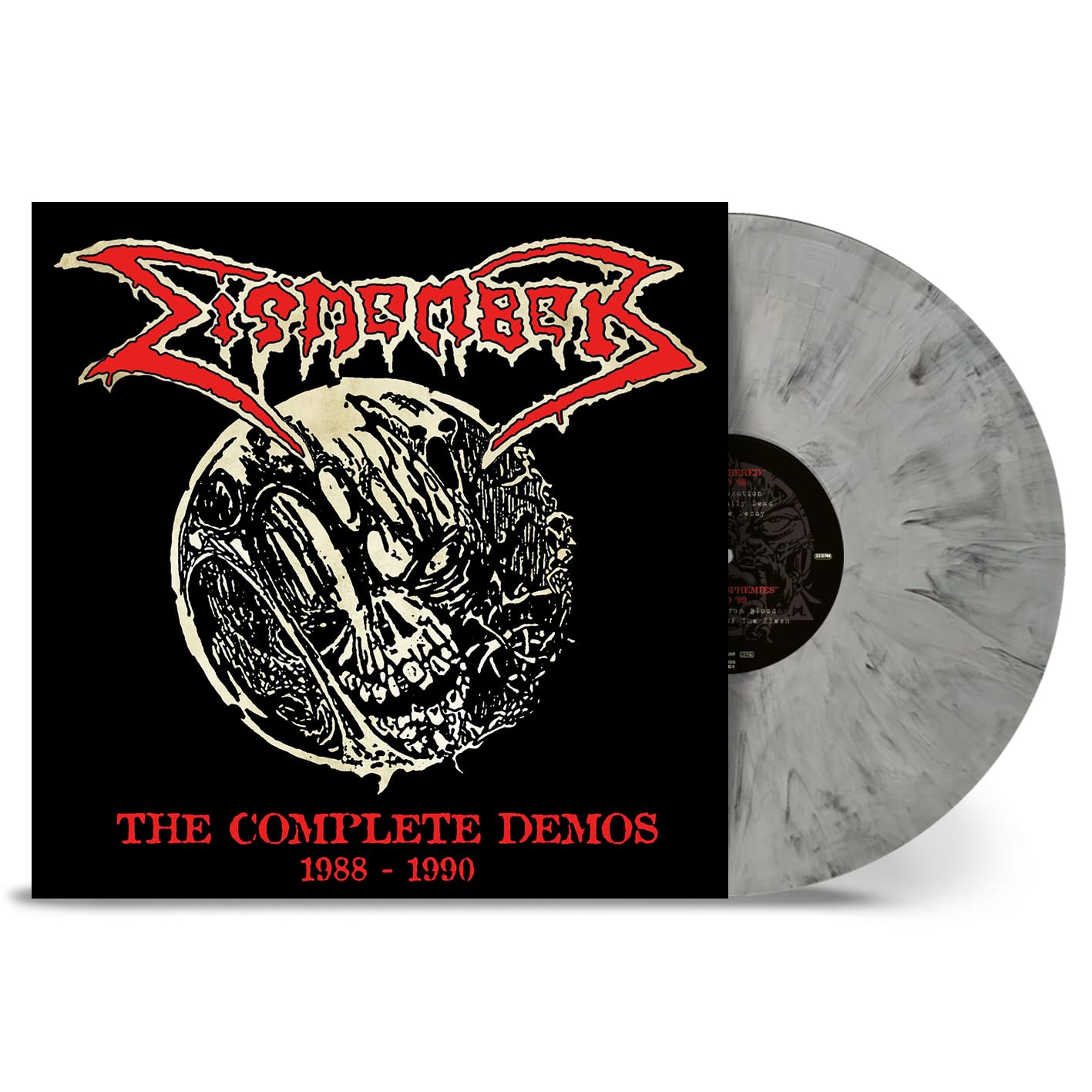 DISMEMBER - COMPLETE DEMOS gray marbled vinyl LP