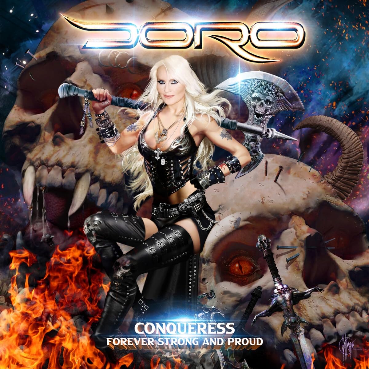 DORO - CONQUERESS FOREVER STRONG AND PROUD CD2 - Slika 2