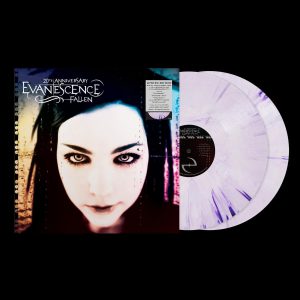 EVANESCENCE - FALLEN 20th Anniversary Edition white & purple vinyl LP2