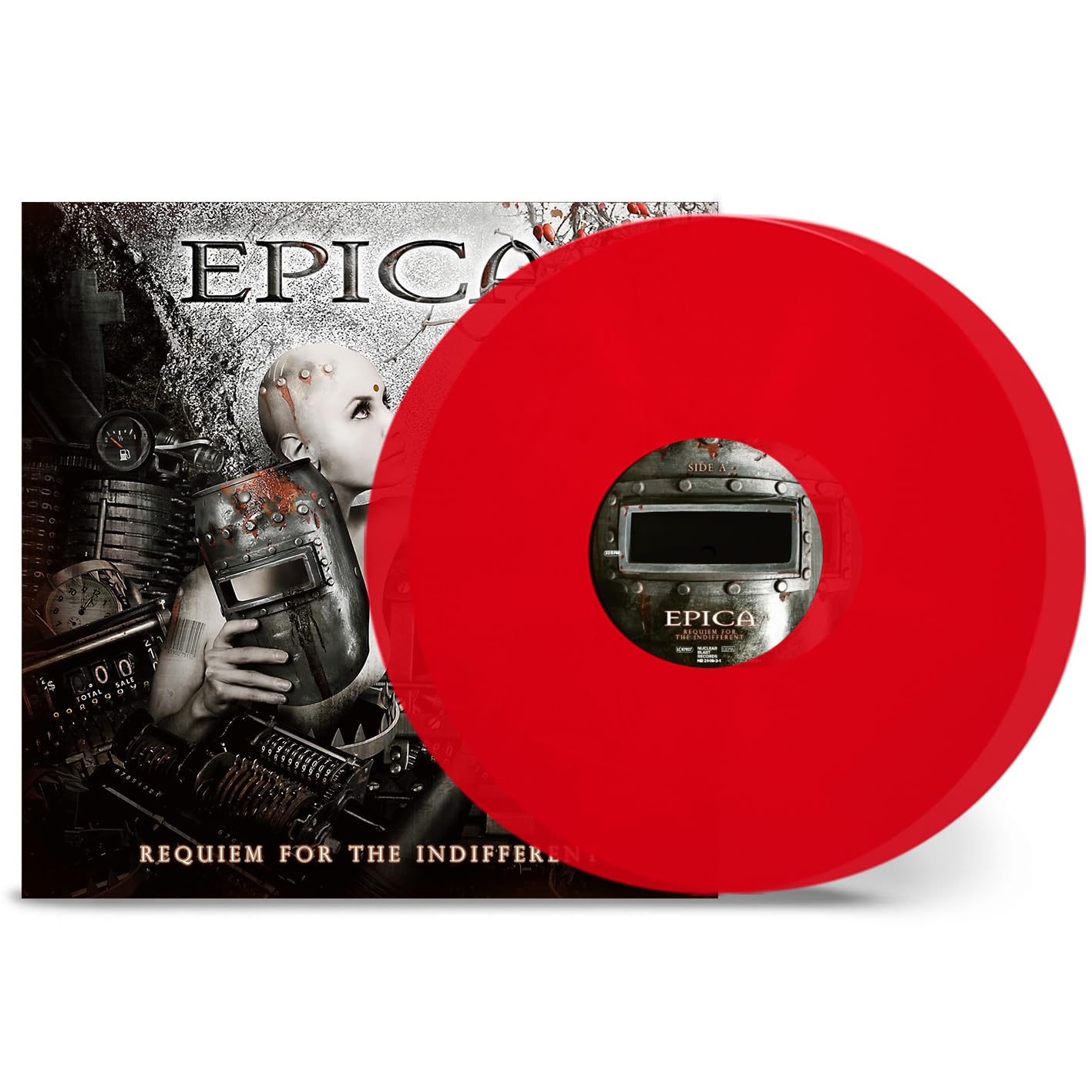 EPICA - REQUIEM FOR THE INDIFFERENT transparent red vinyl LP2