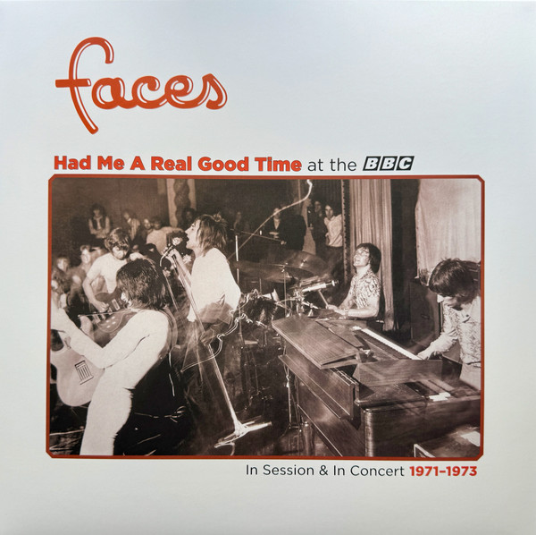 FACES - HAD ME A REAL GOOD TIME ltd orange vinyl RSD BLACK FRIDAY 2023 LP