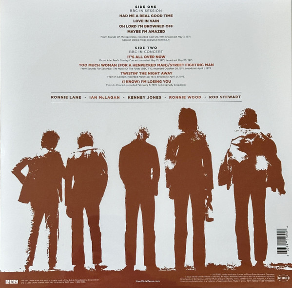 FACES - HAD ME A REAL GOOD TIME ltd orange vinyl RSD BLACK FRIDAY 2023 LP - Slika 2
