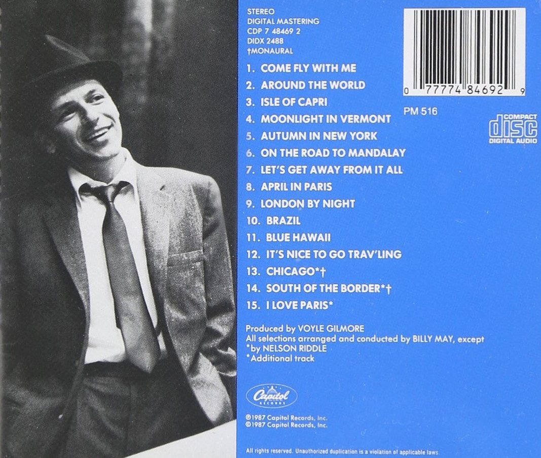 SINATRA FRANK - COME FLY WITH ME - Slika 2