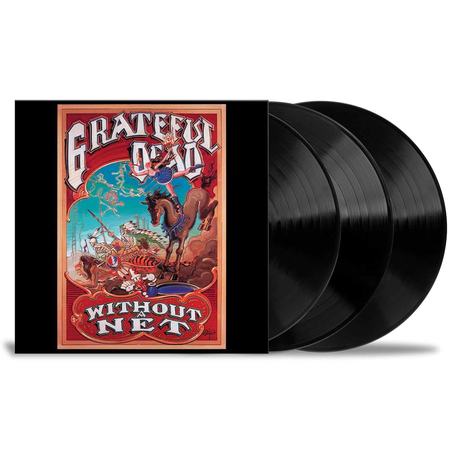 GRATEFUL DEAD - WITHOUT A NET LP3