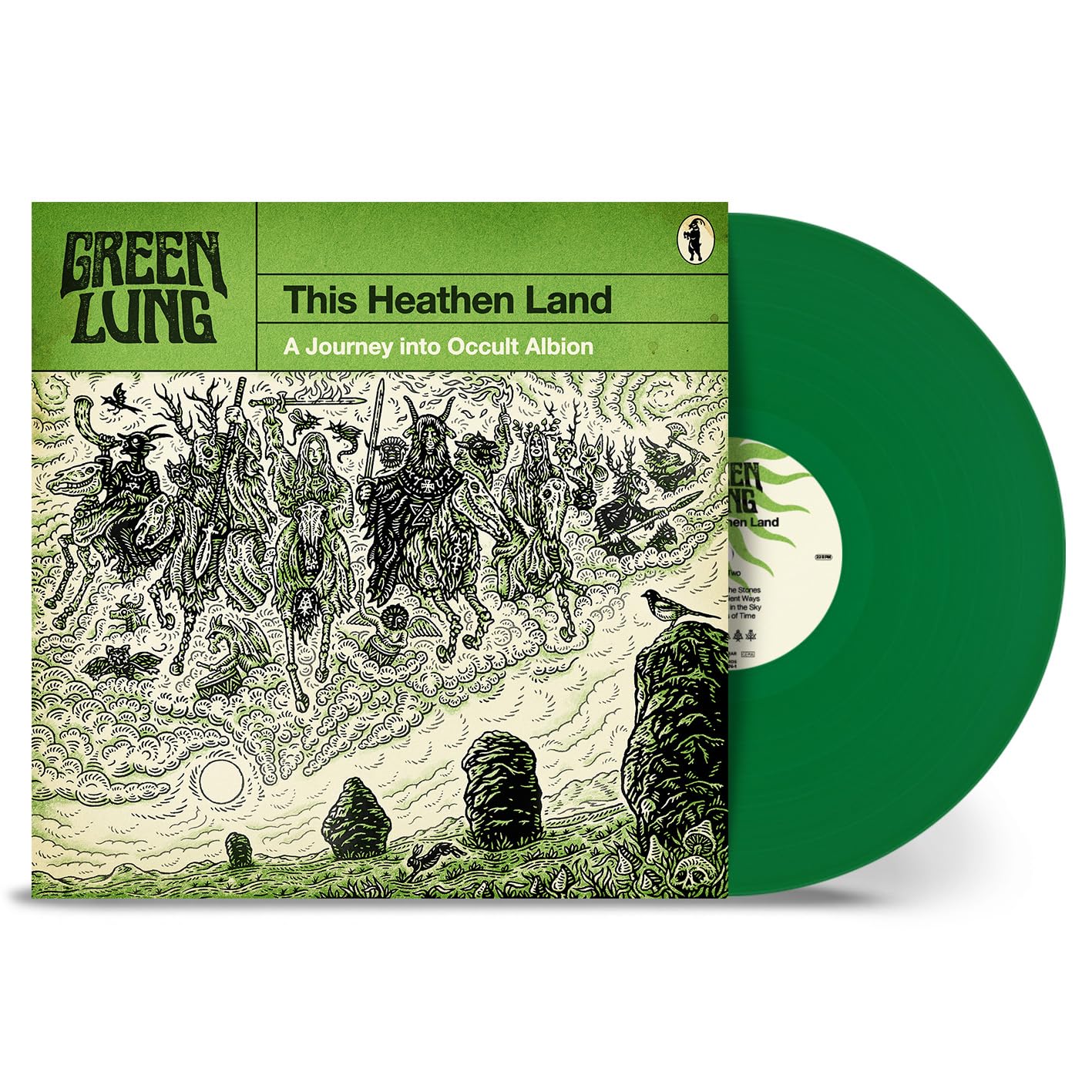 GREEN LUNG - THIS HEATHEN LAND green vinyl LP